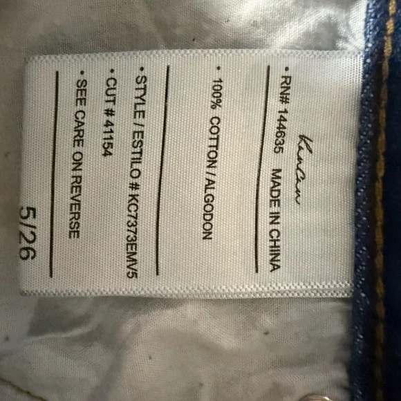 KanCan Dark Blue High-Rise Denim Jeans - Picture 6 of 9